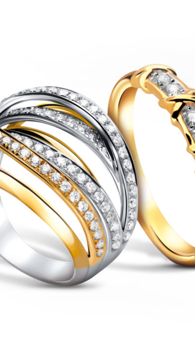 Two daimond rings