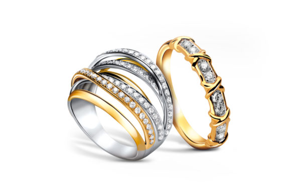 Two daimond rings